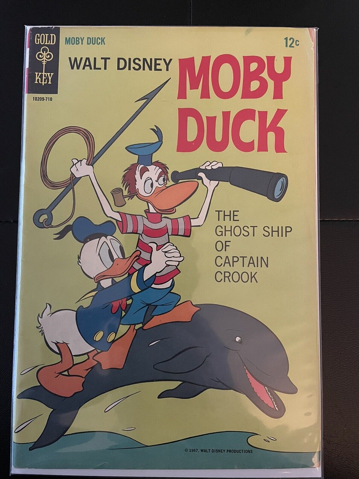 Walt Disney's Moby Duck Issue #1 Comic Book 1967 - Near mint 9.0