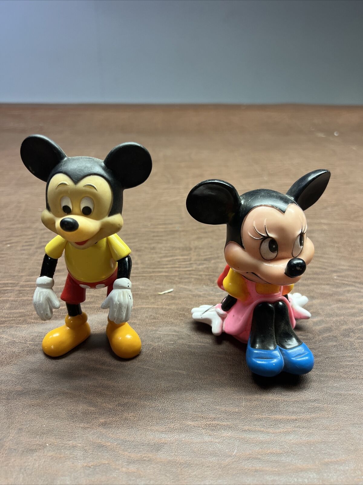 vintage antique mickey minnie mouse figurines