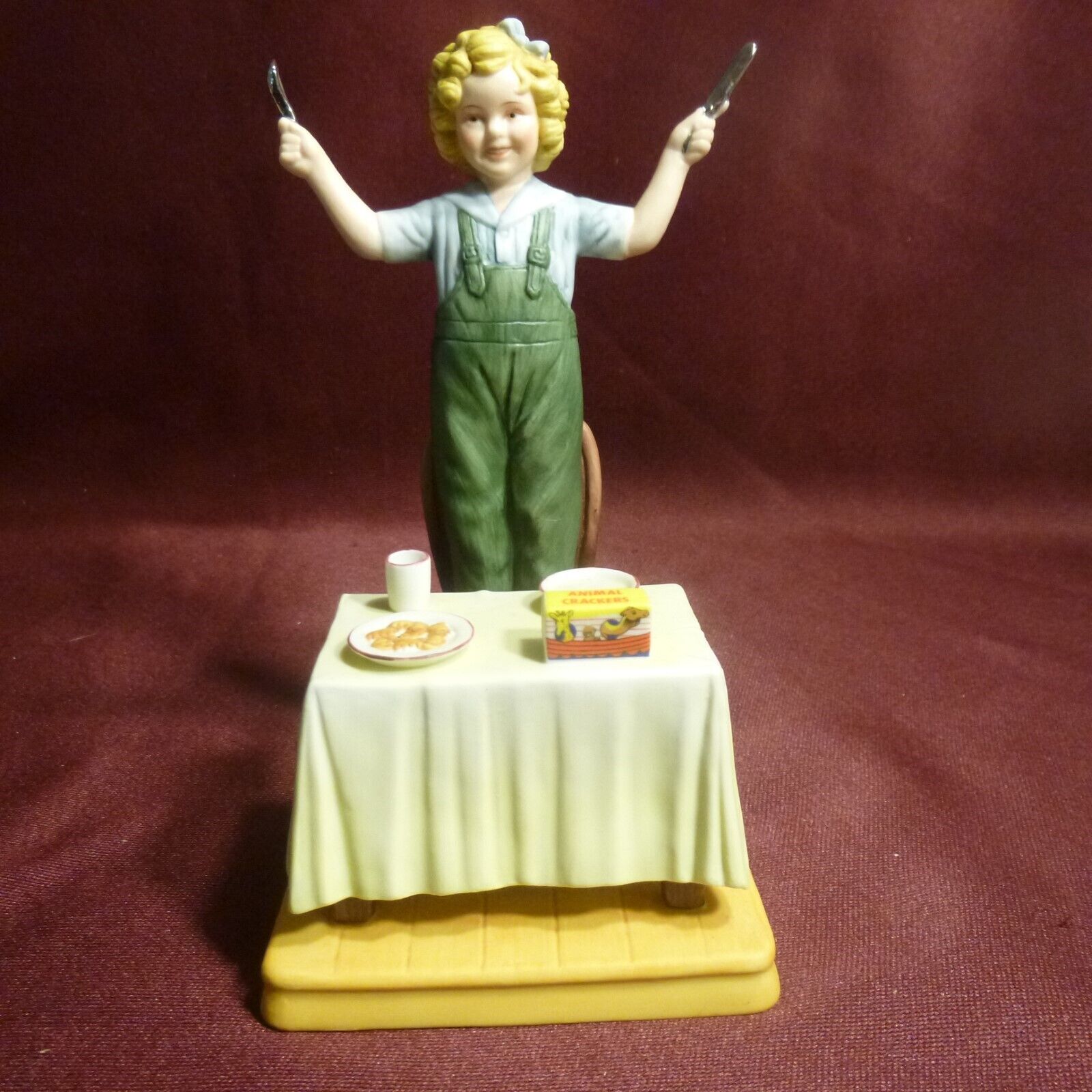 Shirley Temple Porcelain Figurine - \