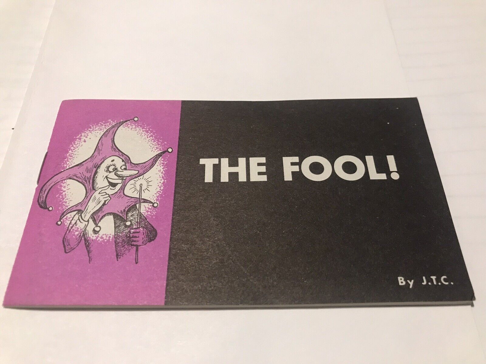 The Fool Jack Chick Tract 1971. Format 120.  Mint Condition 