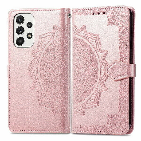 Flip 3D Totem Leather Wallet Phone Case For Samsung A12 A32 A13 A33 A73 5G