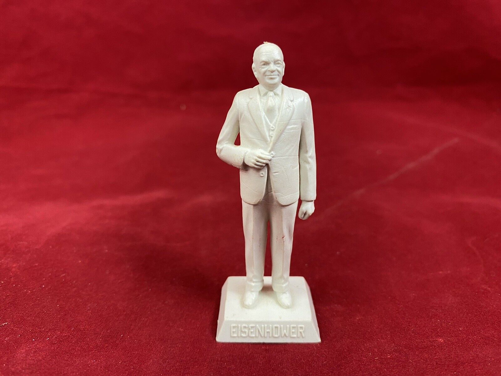 Vintage Eisenhower 34th President 1956 Marx Toys White President Figure