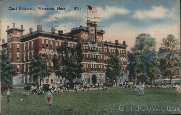 1941 Worcester,MA Clark University Massachusetts Economy Distributors Inc.