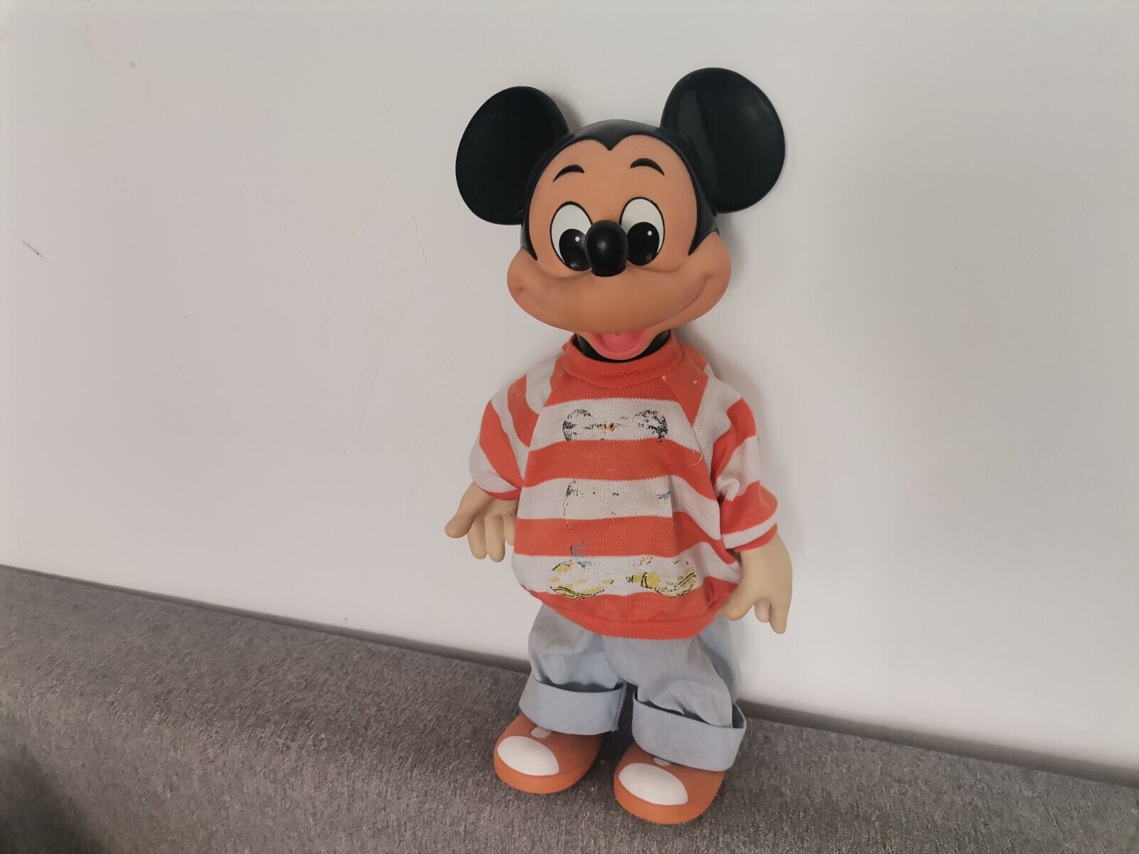 Vintage Mickey Mouse battery operated toy by Jesmar Disney