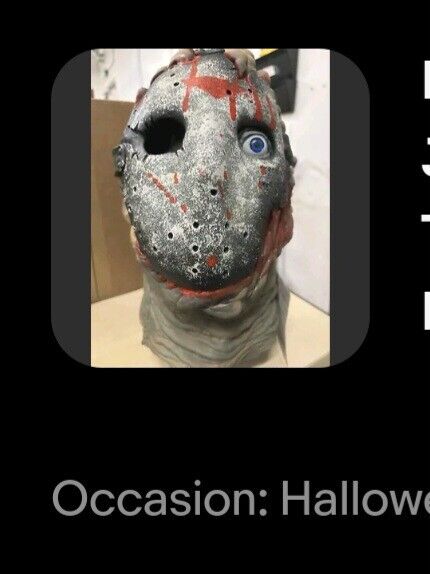 Illusive Concept 1995 Jason Voorhees Goes To Hell Friday The 13th Mask NWT