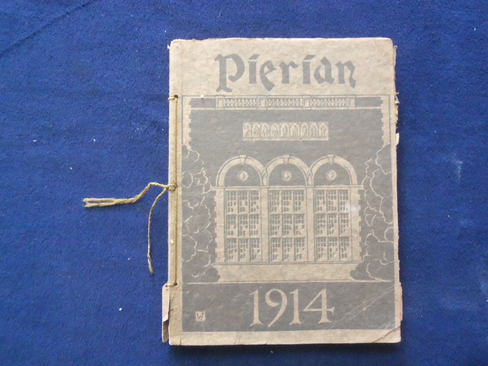 1914 PIERIAN RICHMOND HIGH SCHOOL YEARBOOK - RICHMOND, INDIANA - YB 1925V