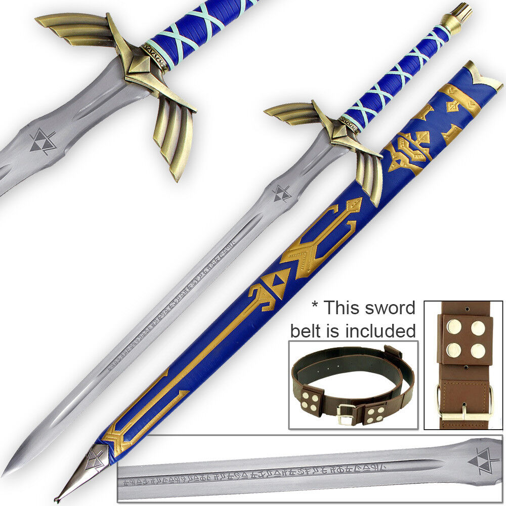 Legend of Zelda FULL TANG Master Sword SHARP 1045 Carbon Steel LIMITED EDITION