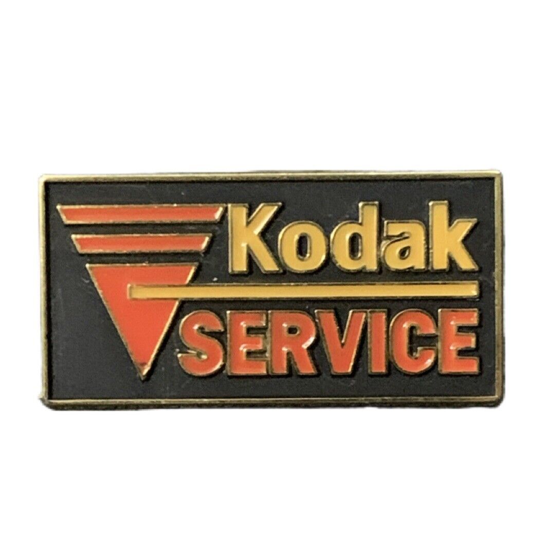 Vintage Kodak Service Logo Souvenir Pin