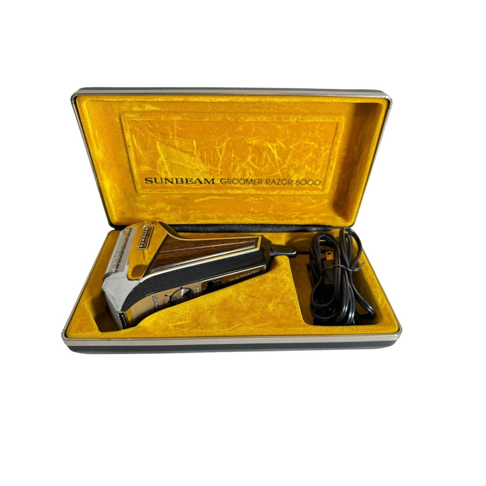 Vintage Mens Sunbeam Groomer Electric Razor Trimmer 8000 ShaveMaster Shaver