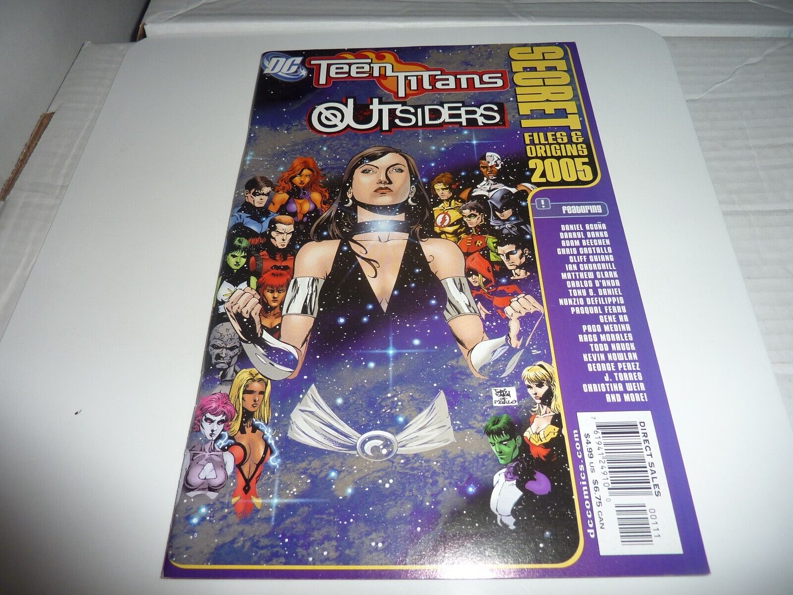 TEEN TITANS OUTSIDERS Secret Files & Origins 2005 DC Comics NM- 9.2