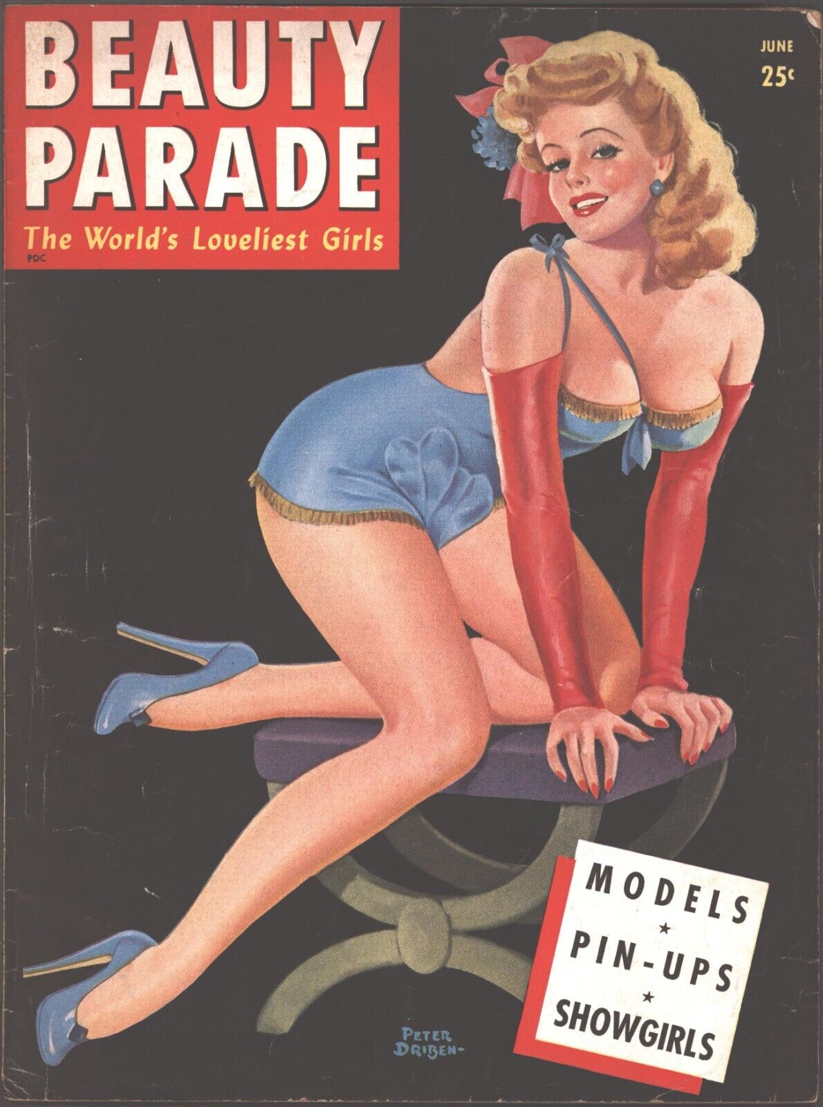 Beauty Parade 1945 June.     Pulp