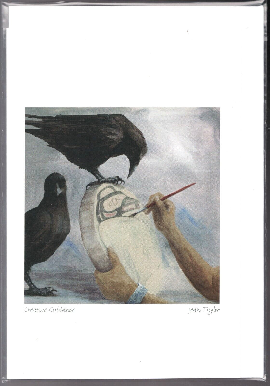 CREATIVE GUIDANCE Ravens by Tlingit Artist Jean Taylor - New 6\