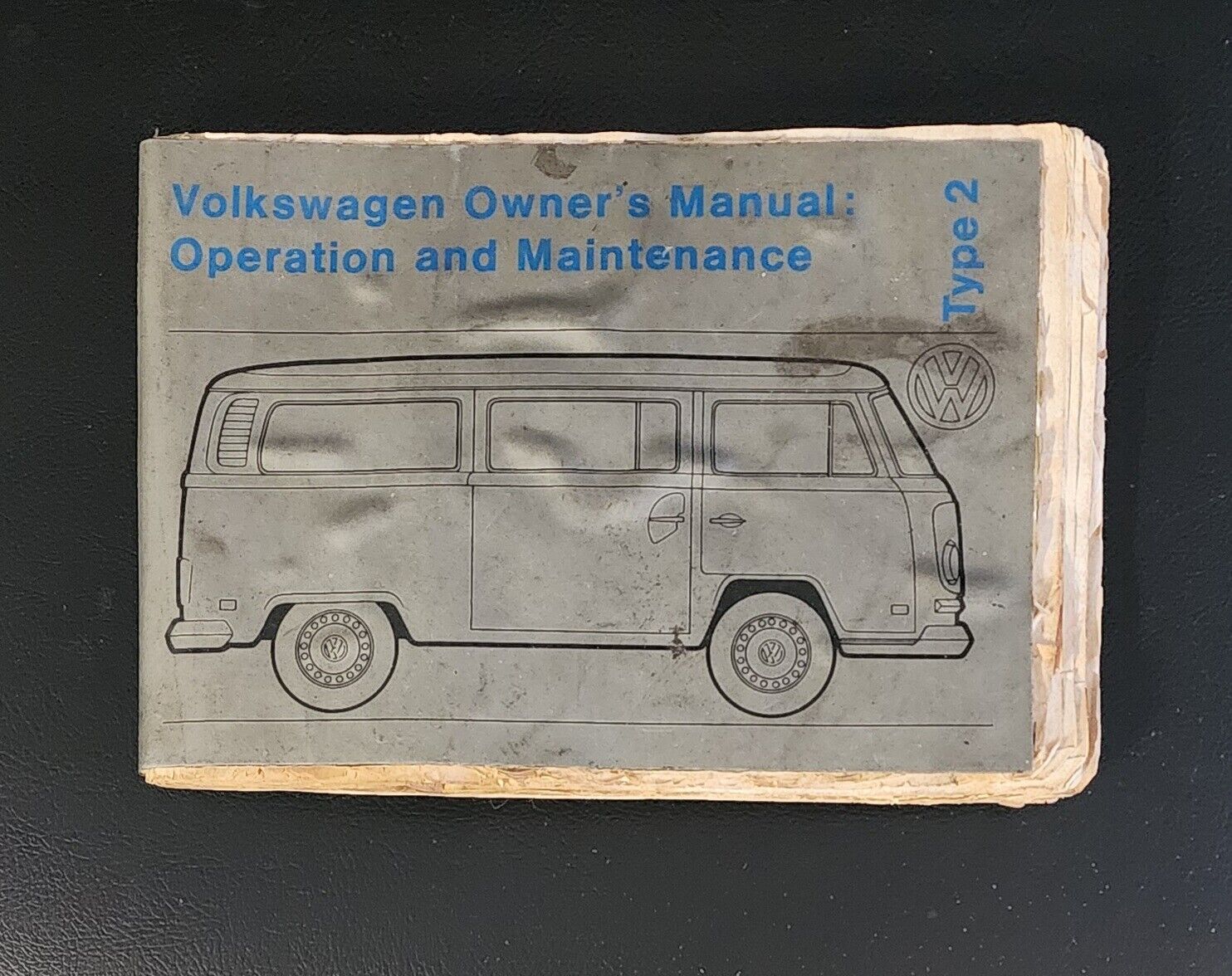 Vintage ORIGINAL Volkswagen VW Transporter Bus Type 2 INSTRUCTION OWNER MANUAL