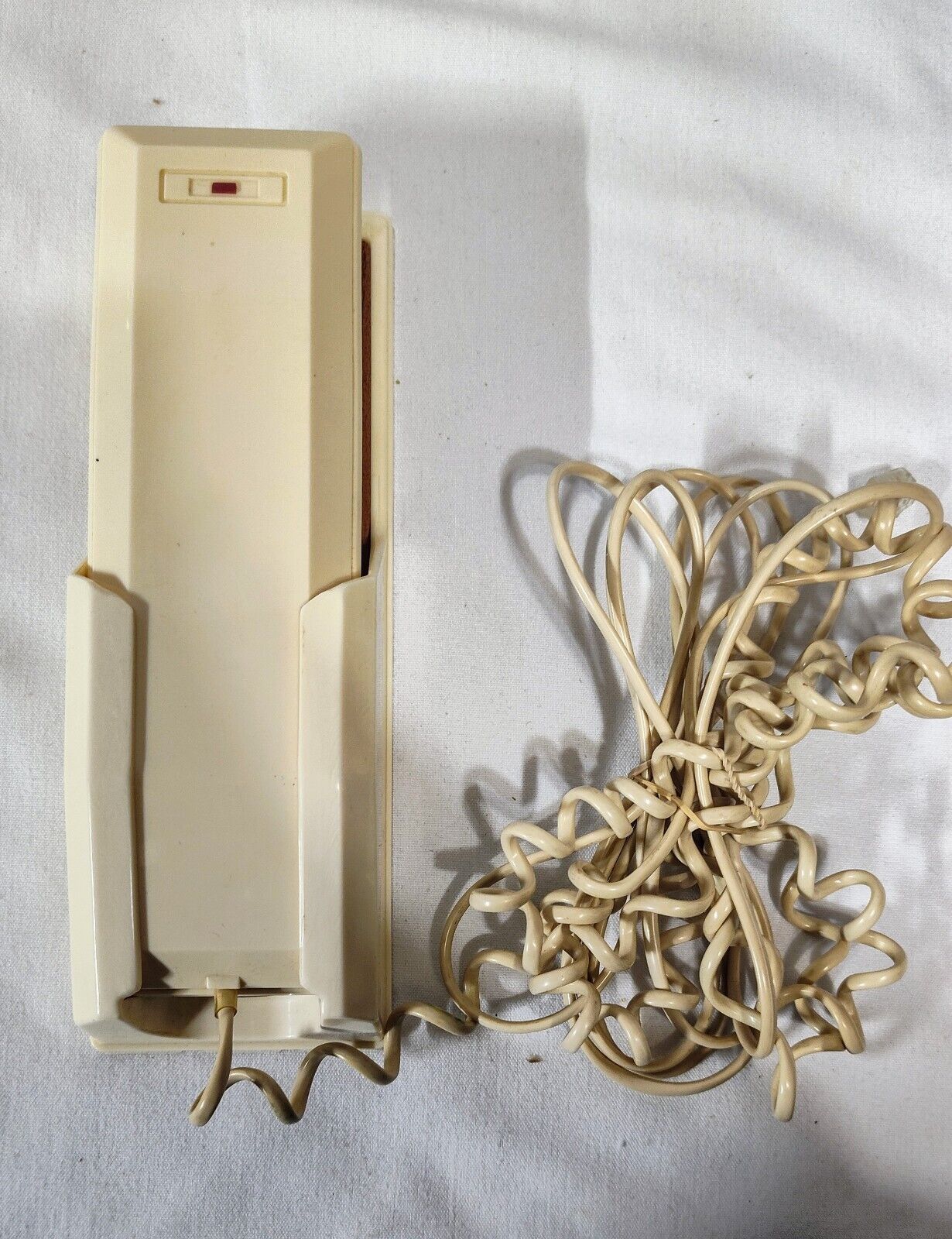Vintage Webcor Zip Model 787 Wall Telephone Phone White - Works 1980s Japan