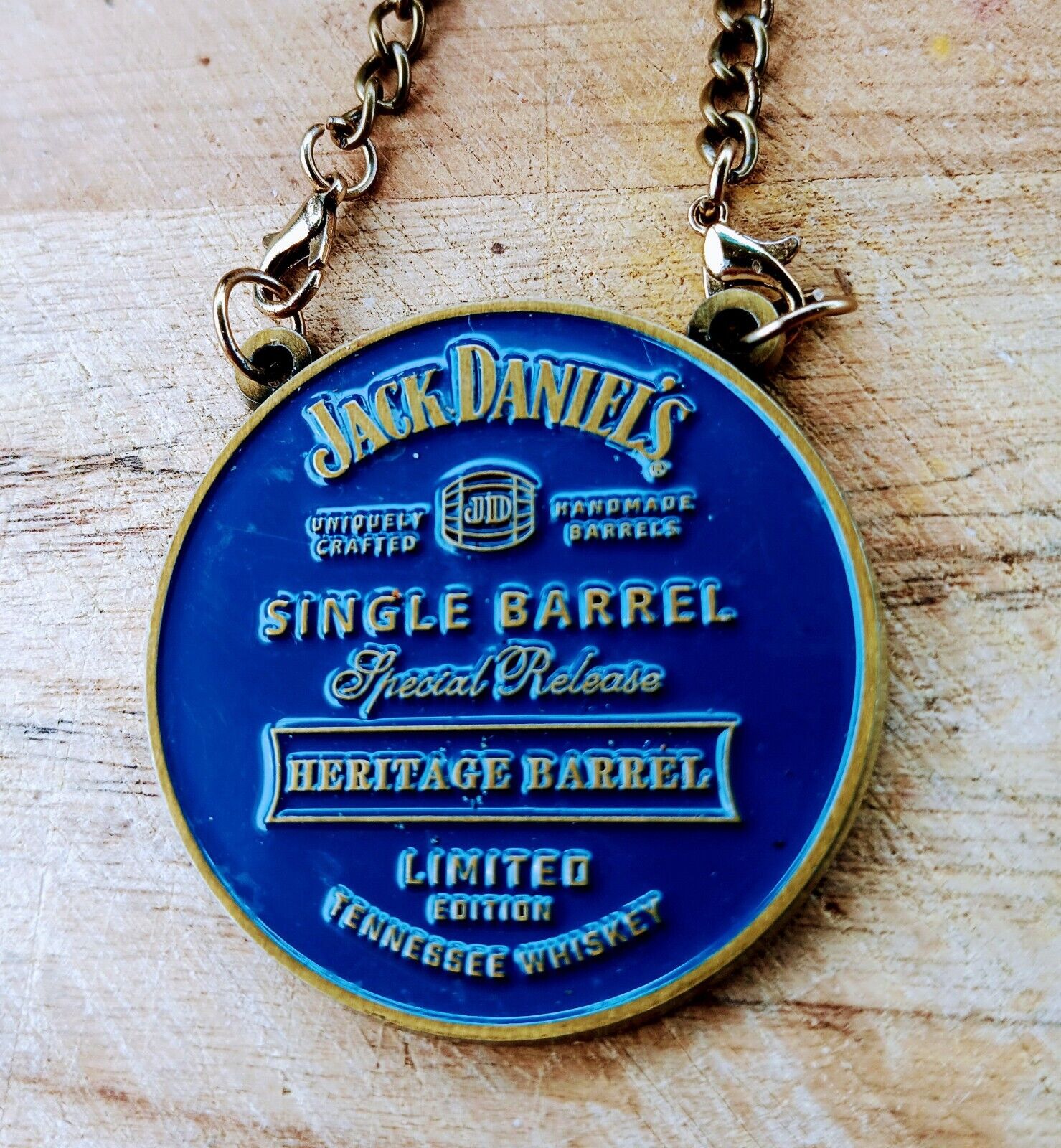 Jack Daniel\'s Heritge Blue Barrel medallion Limited edition 
