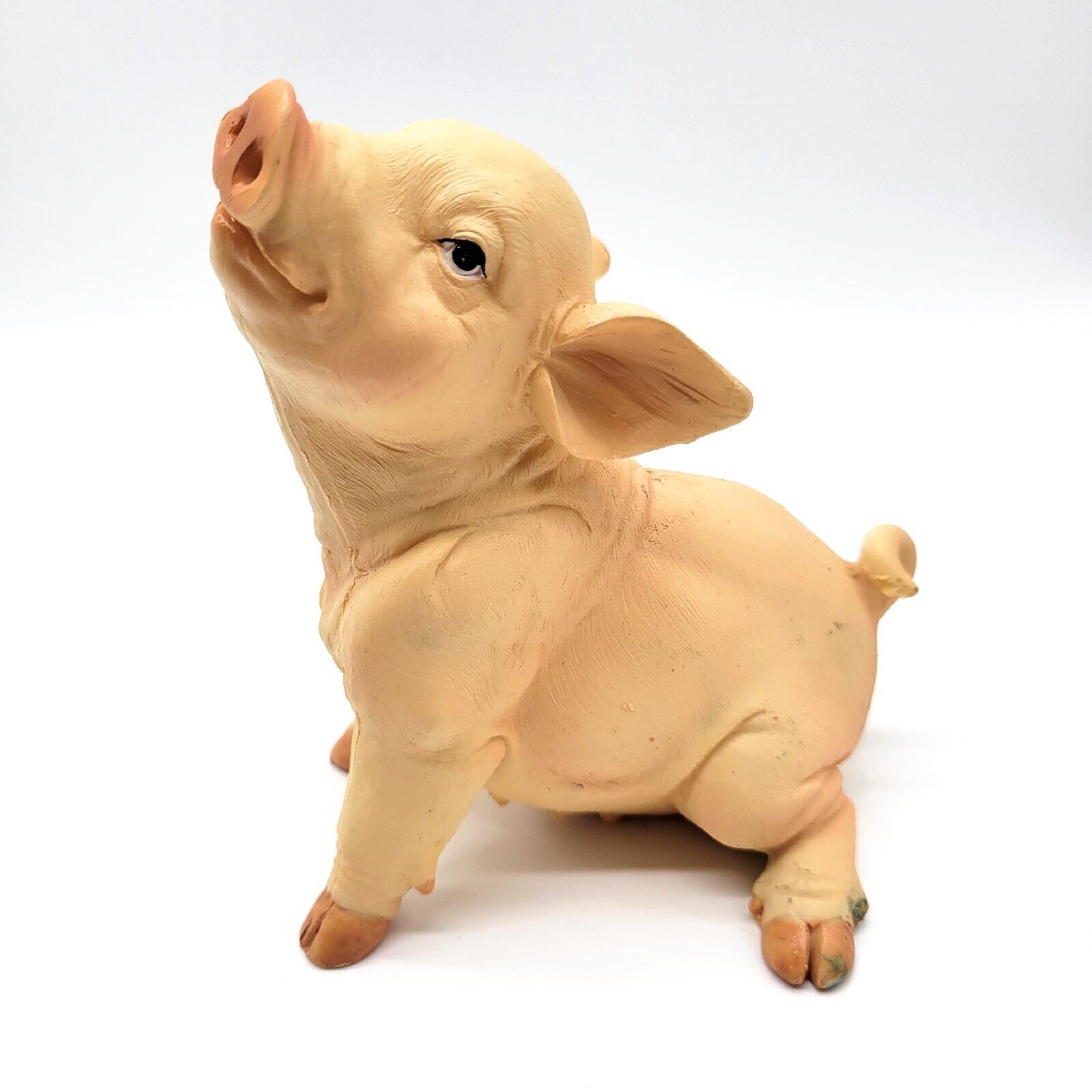 Vintage Plastic Toy Baby Pig  5