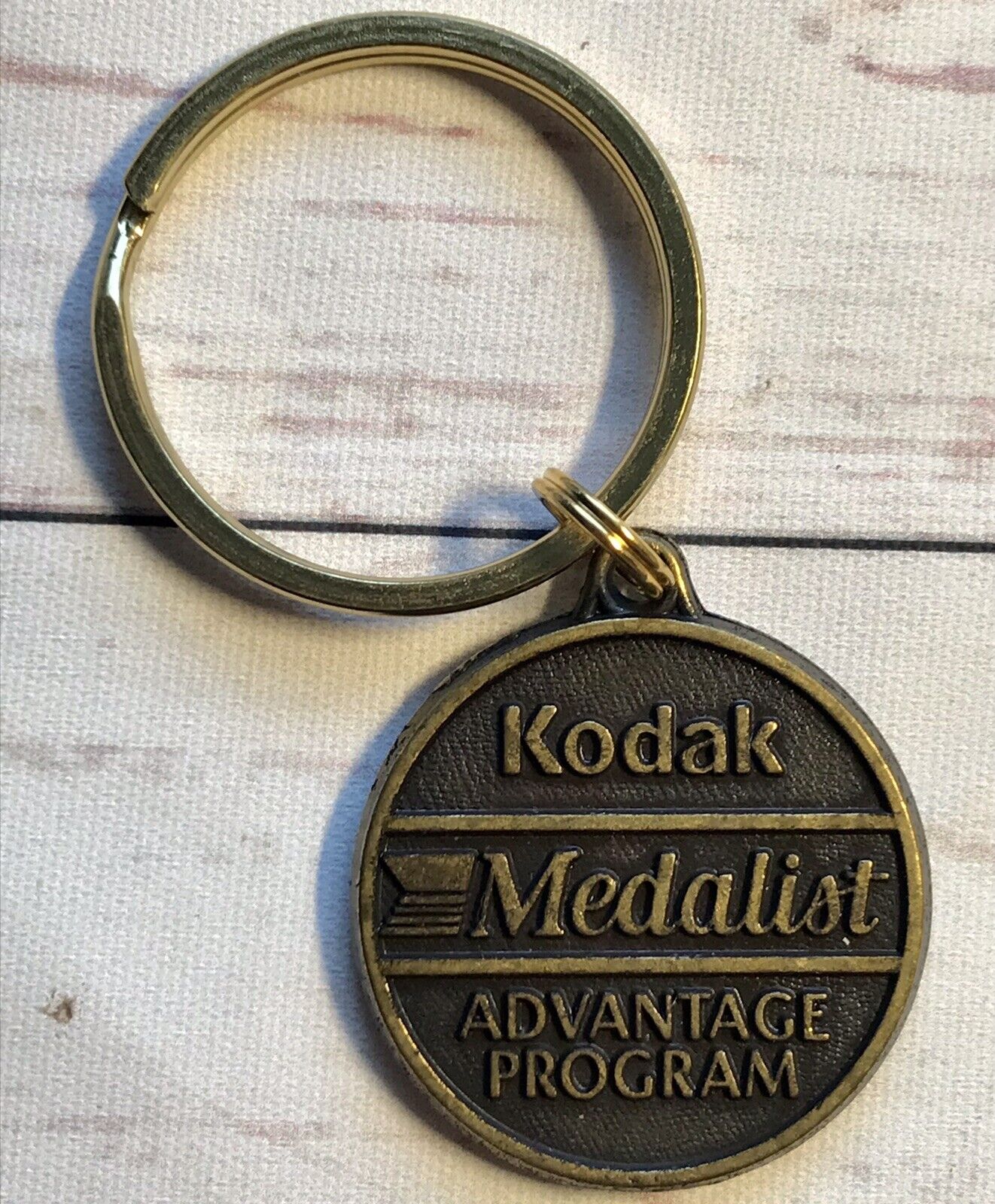 Kodak Advantix KEYCHAIN Brass Medalist Advantage Program Photography
