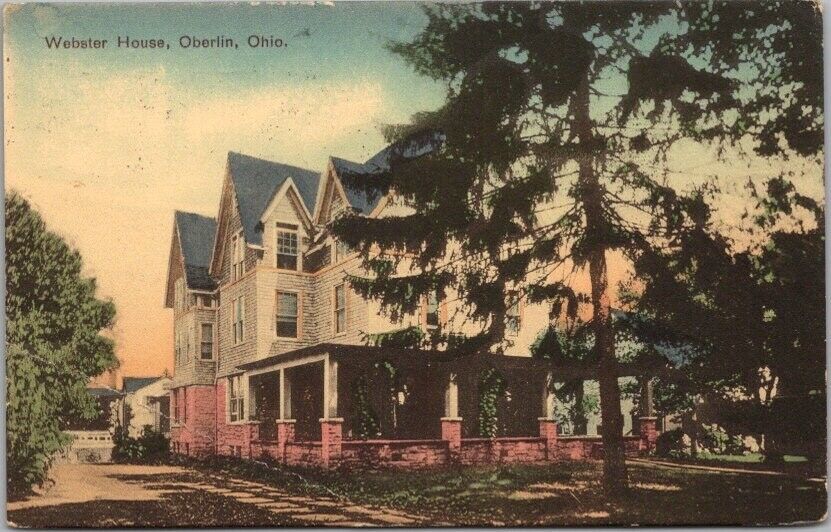 Vintage OBERLIN, Ohio Postcard \