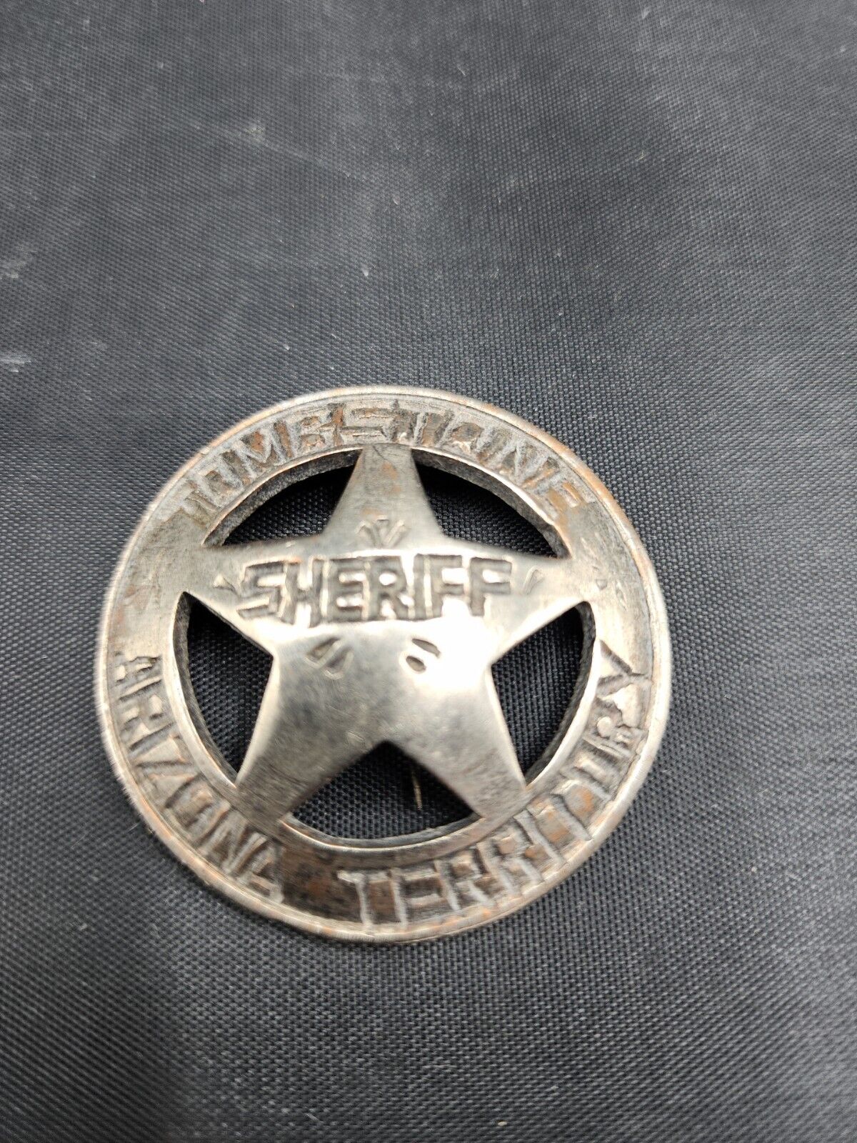Tombstone Arizona Territory Sheriff Badge,OLD WEST,STAR 