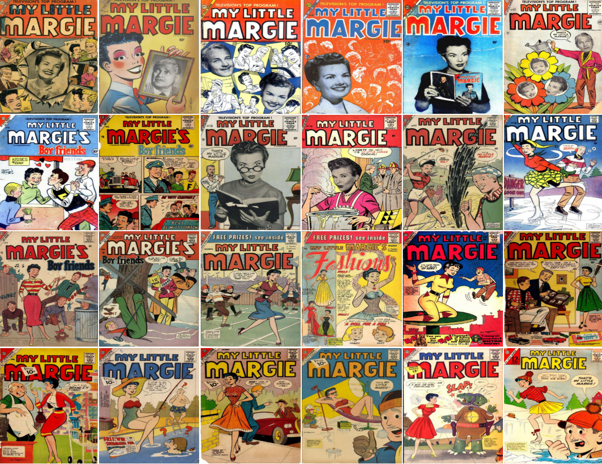 1954 - 1963 My Little Margie Comic Book Package - 25 eBooks on CD