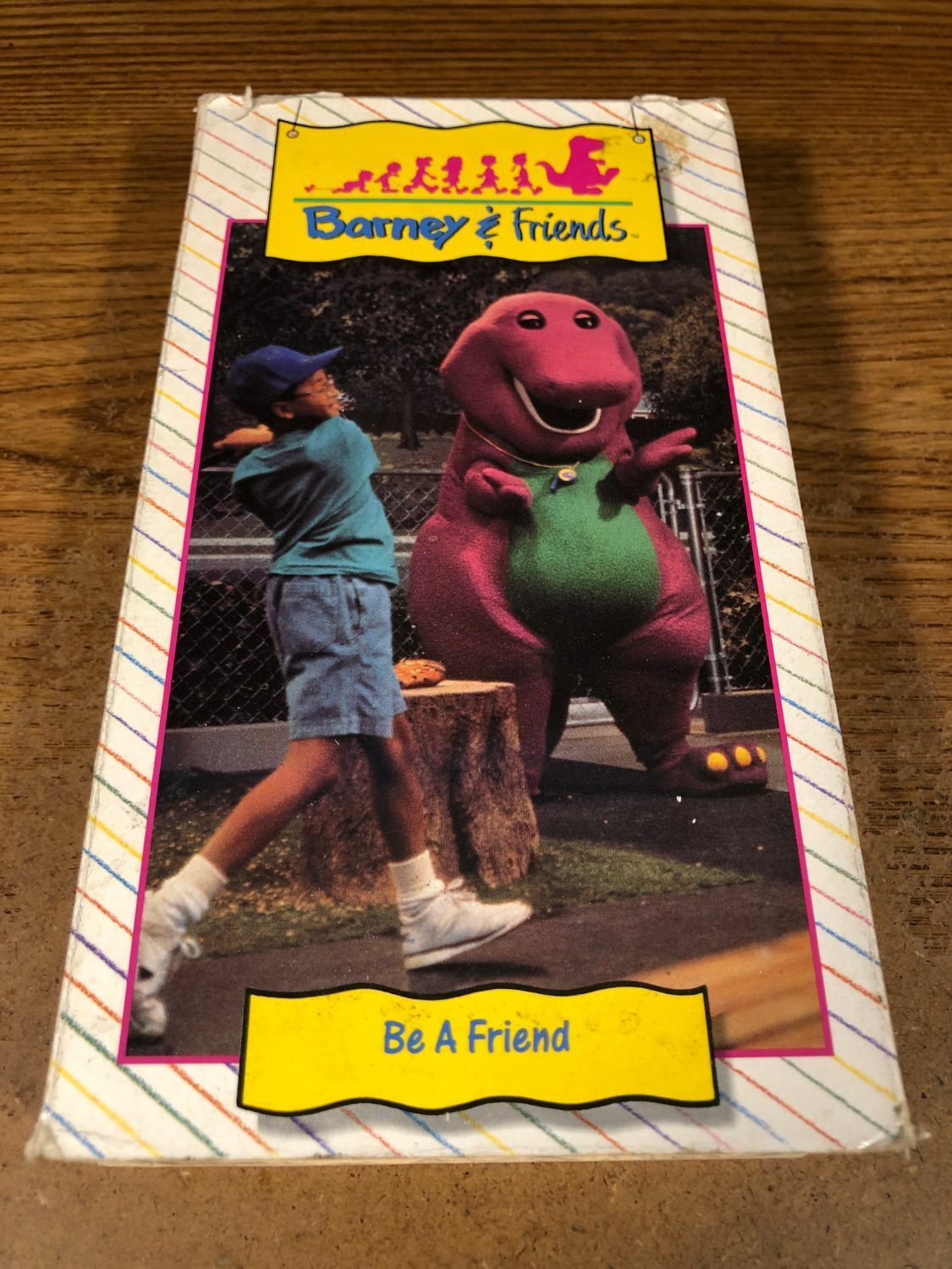 Barney & Friends Be A Friend VHS VCR Video Tape Used Movie