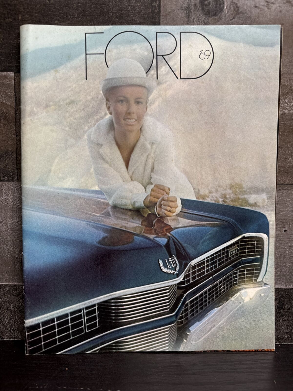 1969 Ford Full Size LTD Galaxie Custom 500 XL New Car Sales Brochure