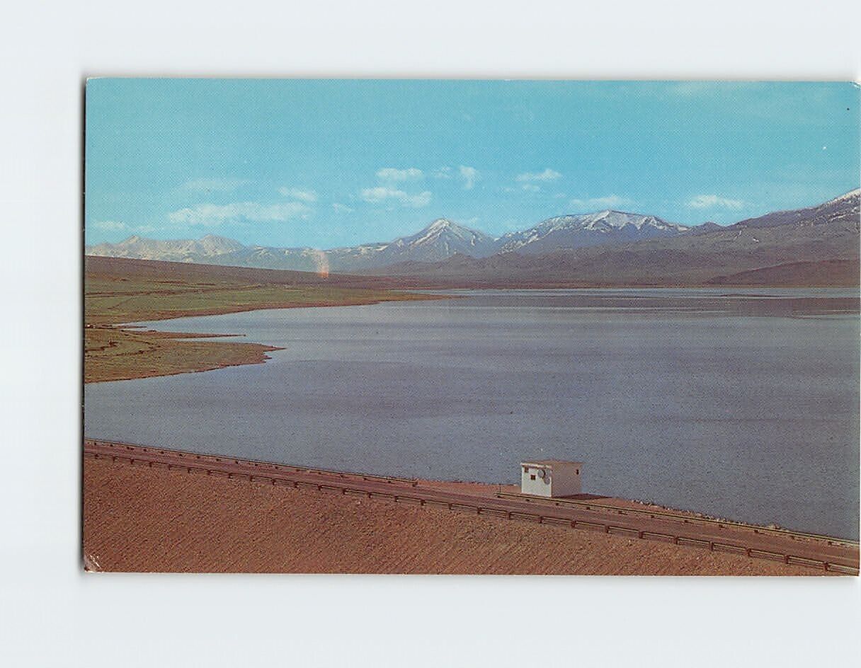 Postcard Hap Hawkins Reservoir and Clark Canyon, Montana