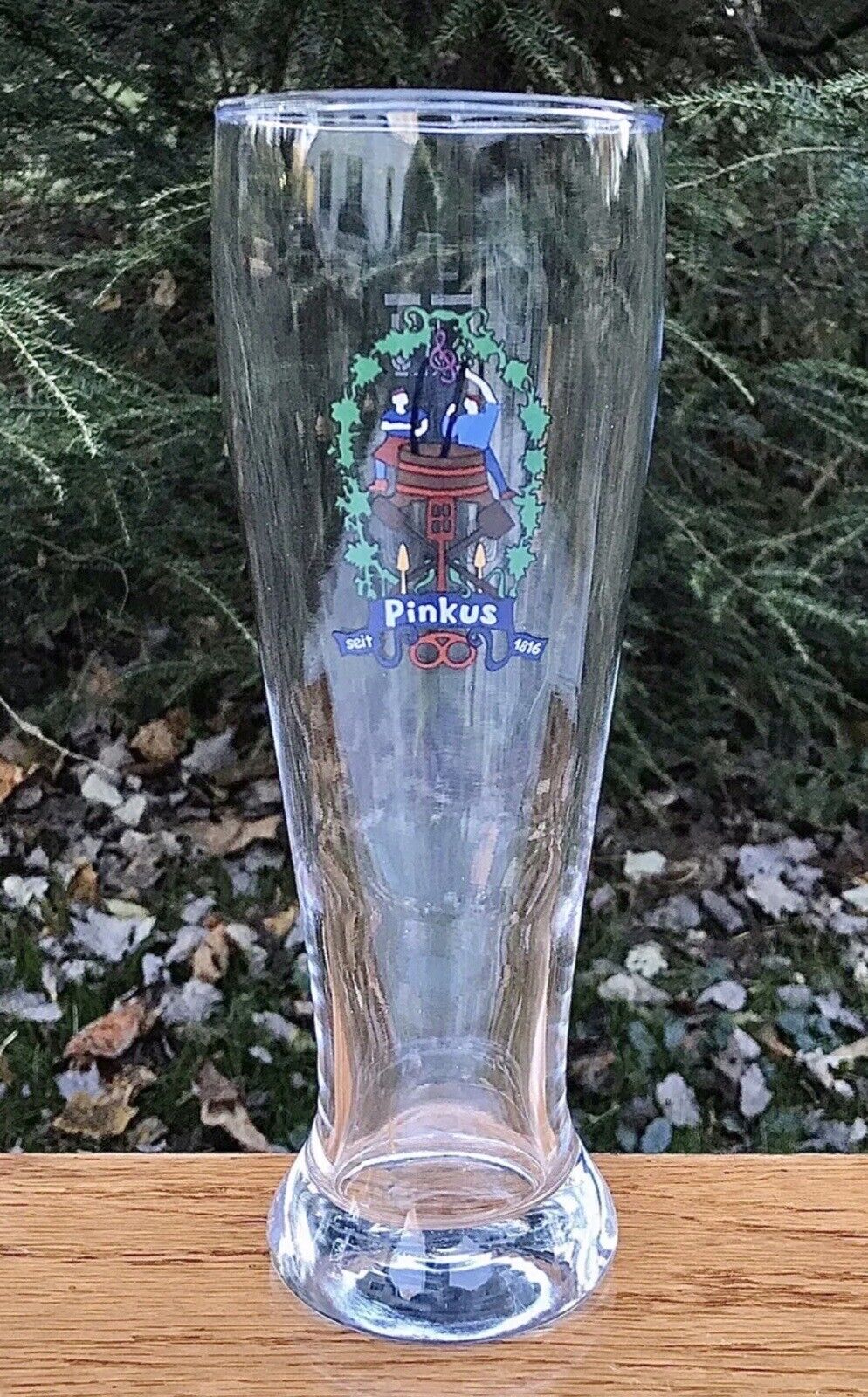 PINKUS Braverei Müller Münster 0.5L RKL (Germany) Beer Glass