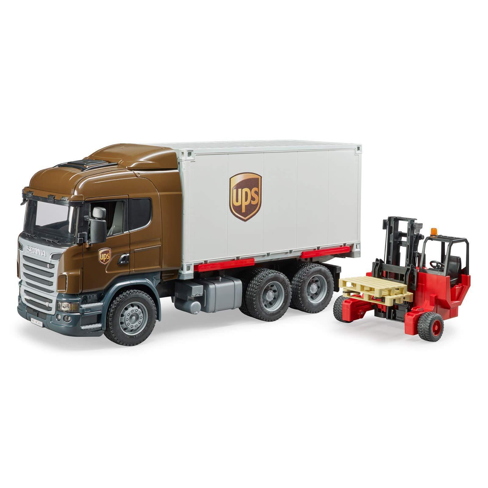 BRUDER Scania UPS & Forklift BR03581