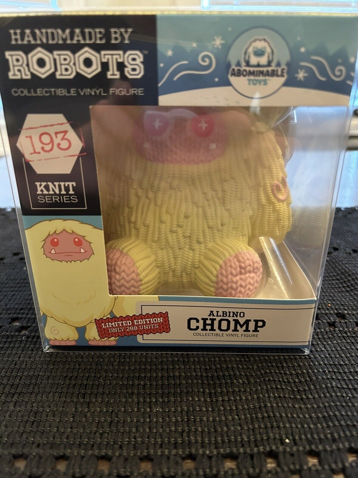 Abominable Toys HMBR limited edition Albino Chomp # 193 /288 / Units