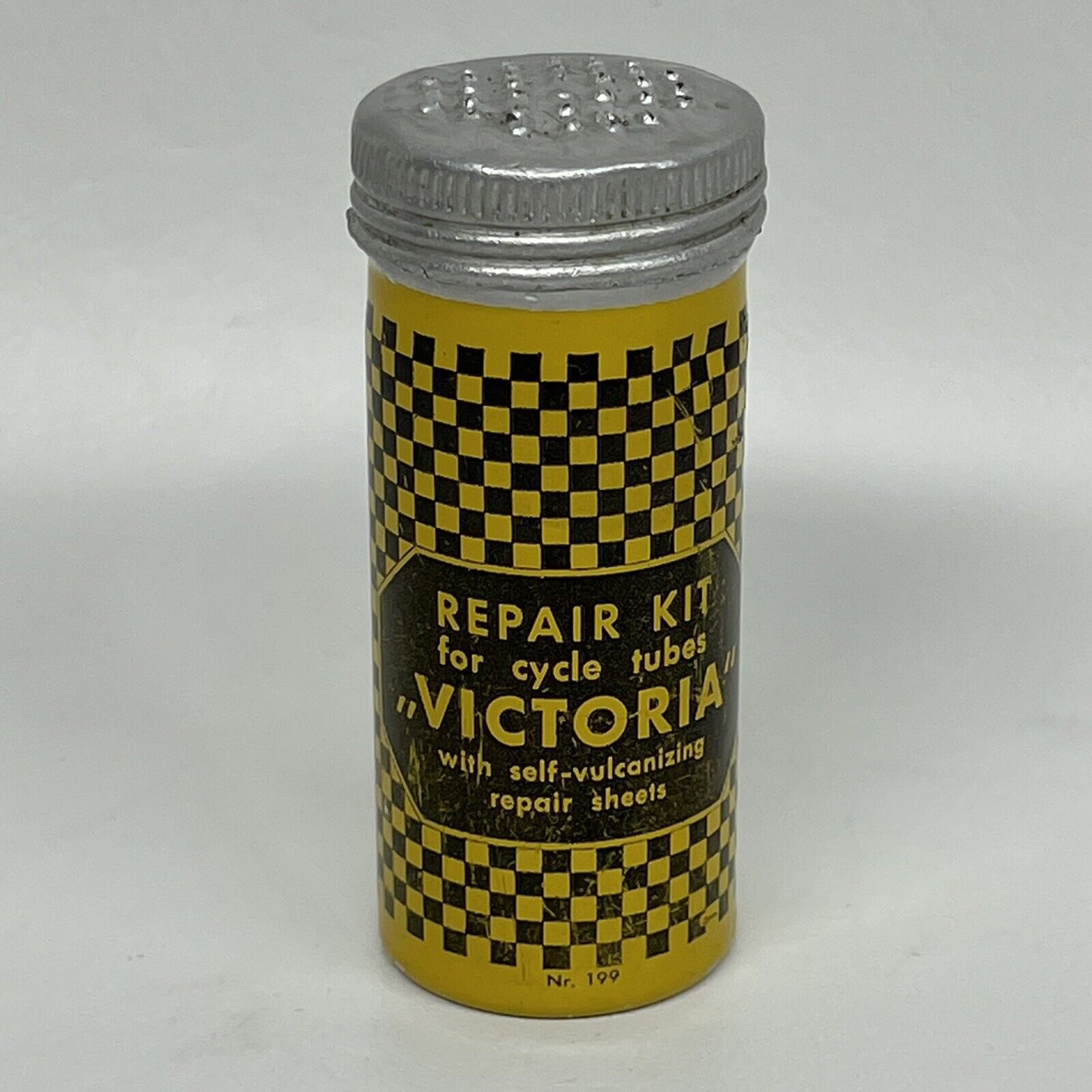Vtg Victoria Rubber Cycle Tire Tube Repair Kit Western Germany 2 3/8\