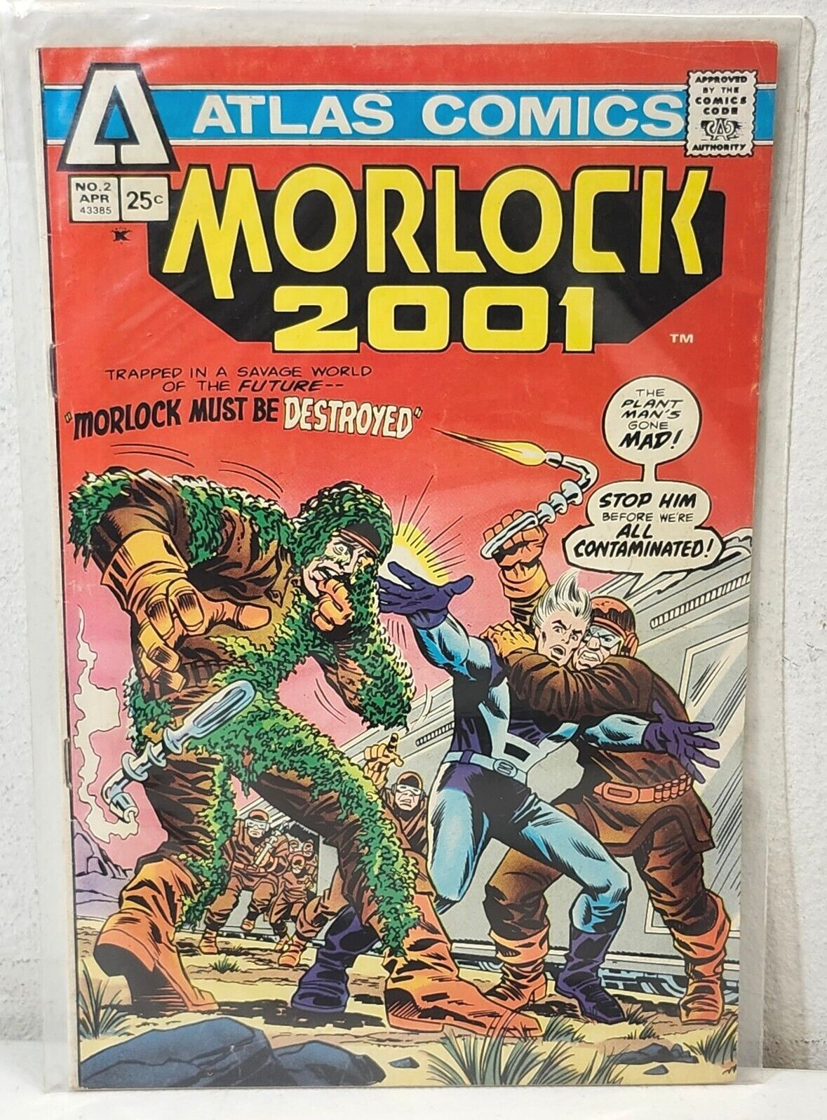 Morlock 2001 #2 Book 1975 Atlas Comics