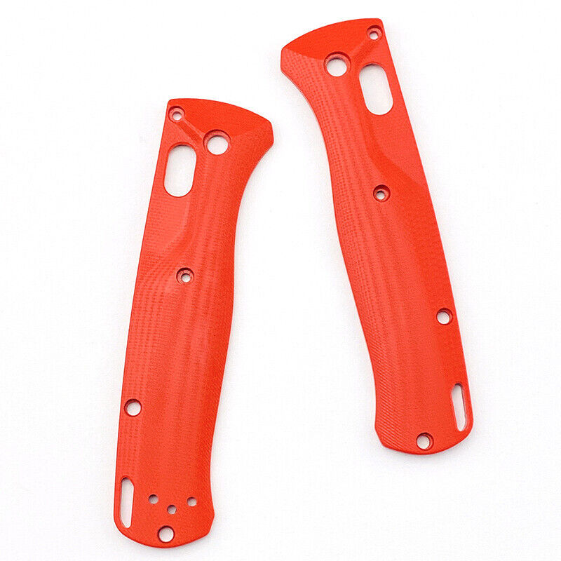 1Pair Handle Patch DIY Shank Grips Scales Patches for Benchmade Bugout 535 Knife