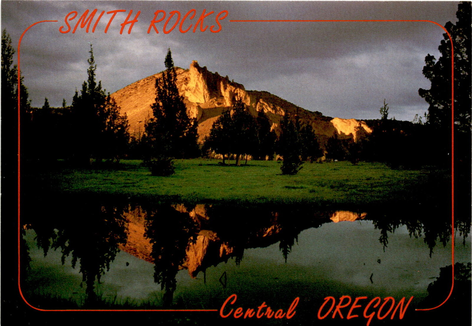 Smith Rocks, Central Oregon, Bob Kircher, Smith Western Inc. postcard Postcard