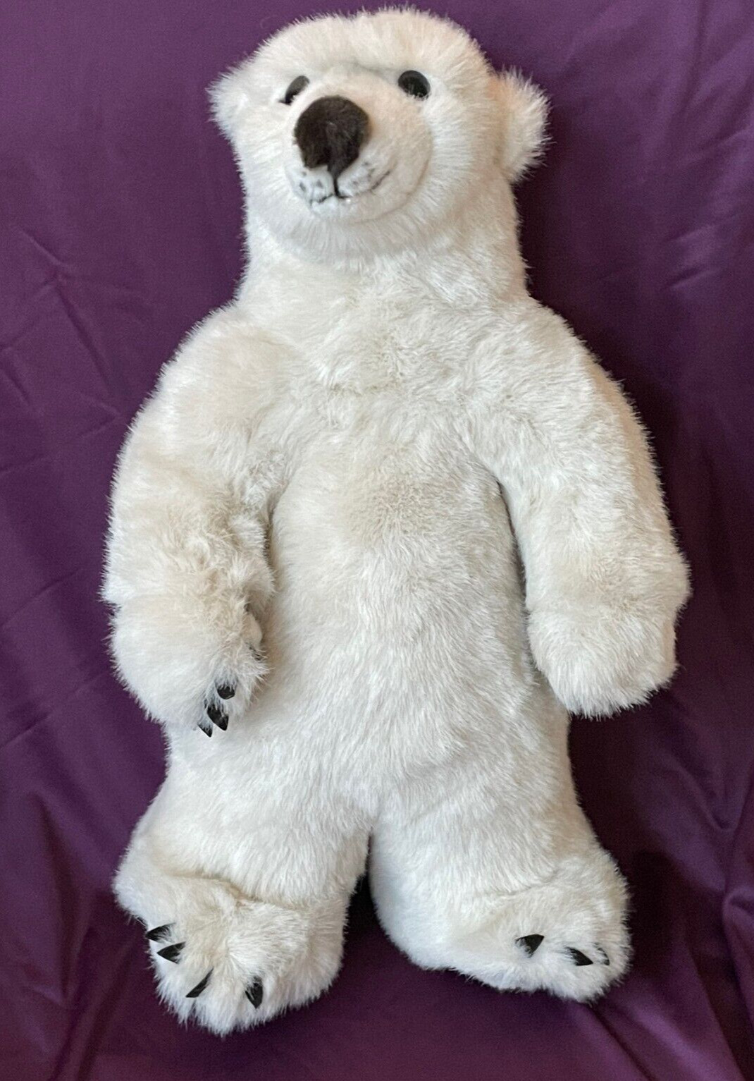 Animal Planet Polar Bear Plush Big Standing Discovery Channel 18\