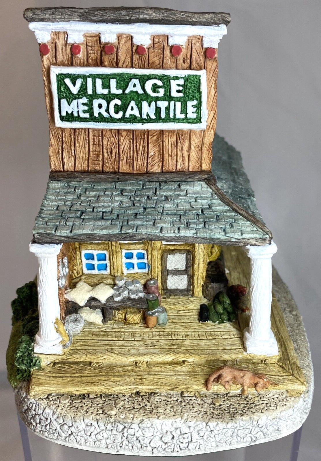 Signed Maurice Wideman “Village Mercantile” 420A- AC-048-1991 Boxed