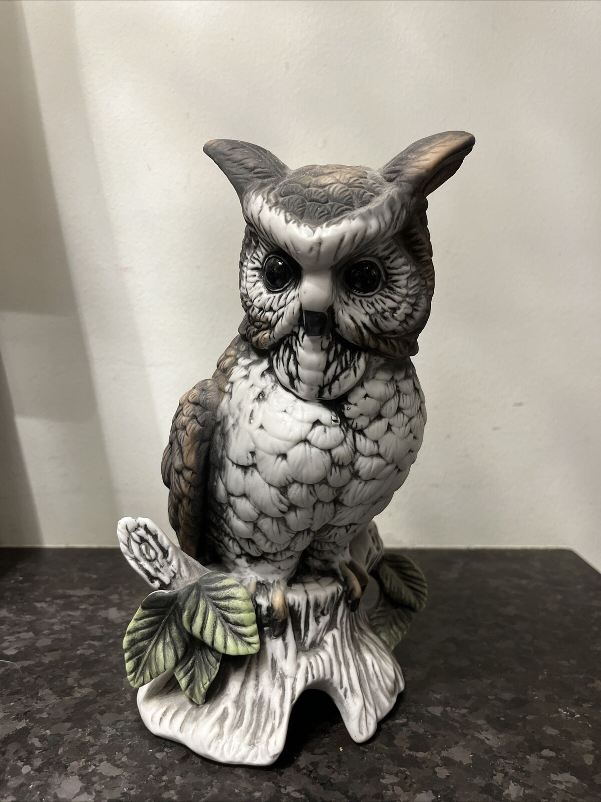 Vintage Price Products Ceramic Owl Figurine