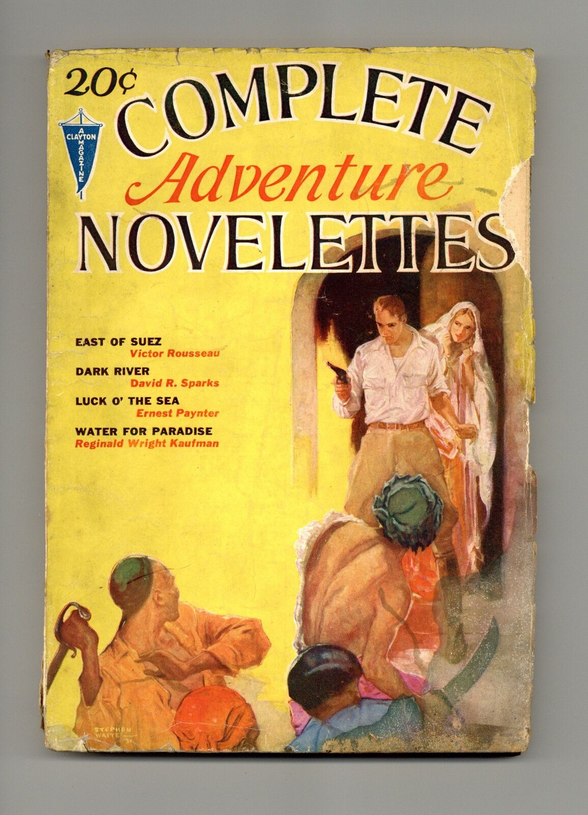 Complete Adventure Novelettes Pulp Feb 1932 Vol. 1 #1 GD/VG 3.0
