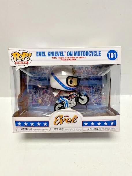 Funko Pop Rides: Evel Knievel ON Motorcycle #101