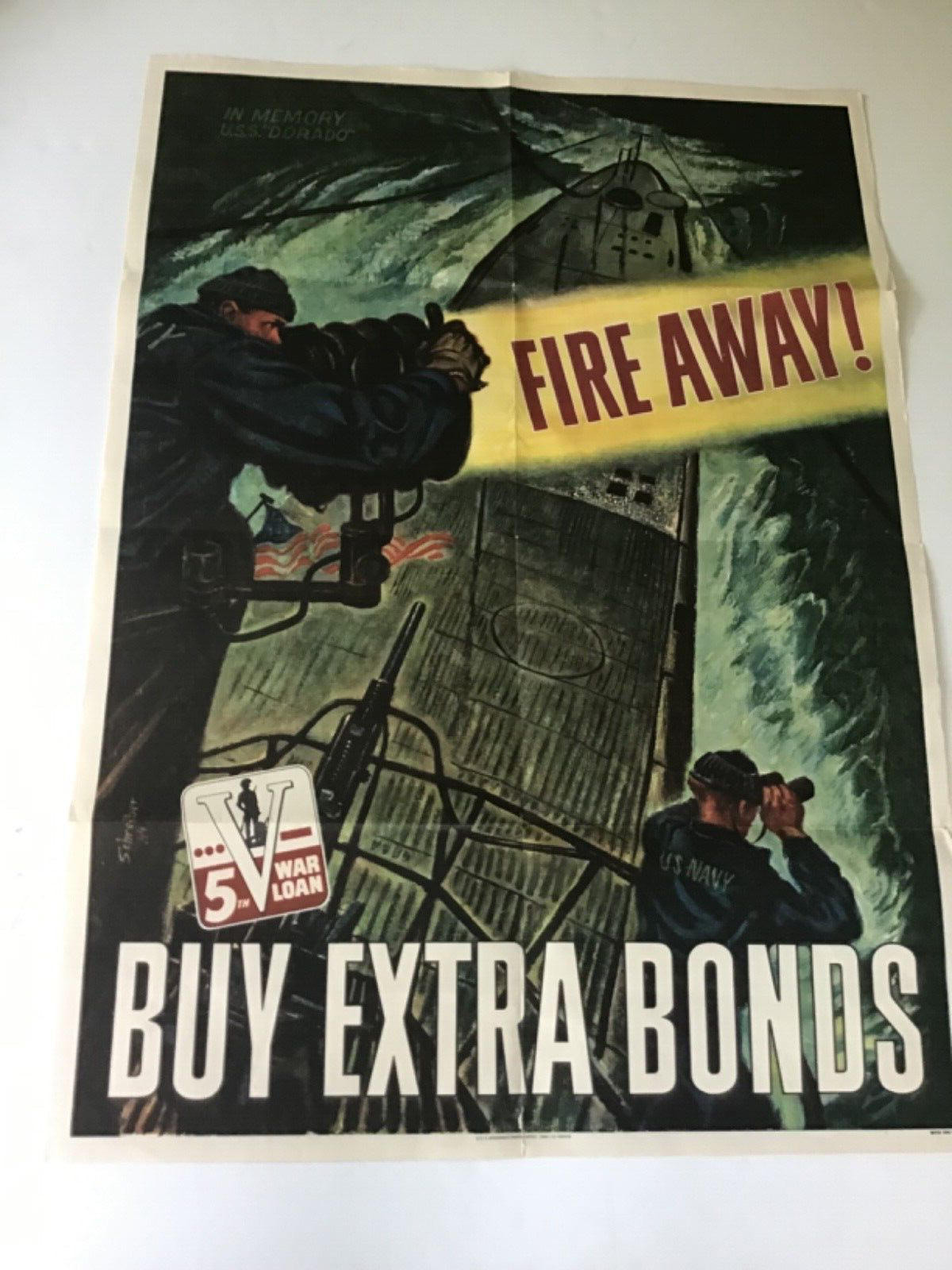 WWII 1944 Goverment Poster \