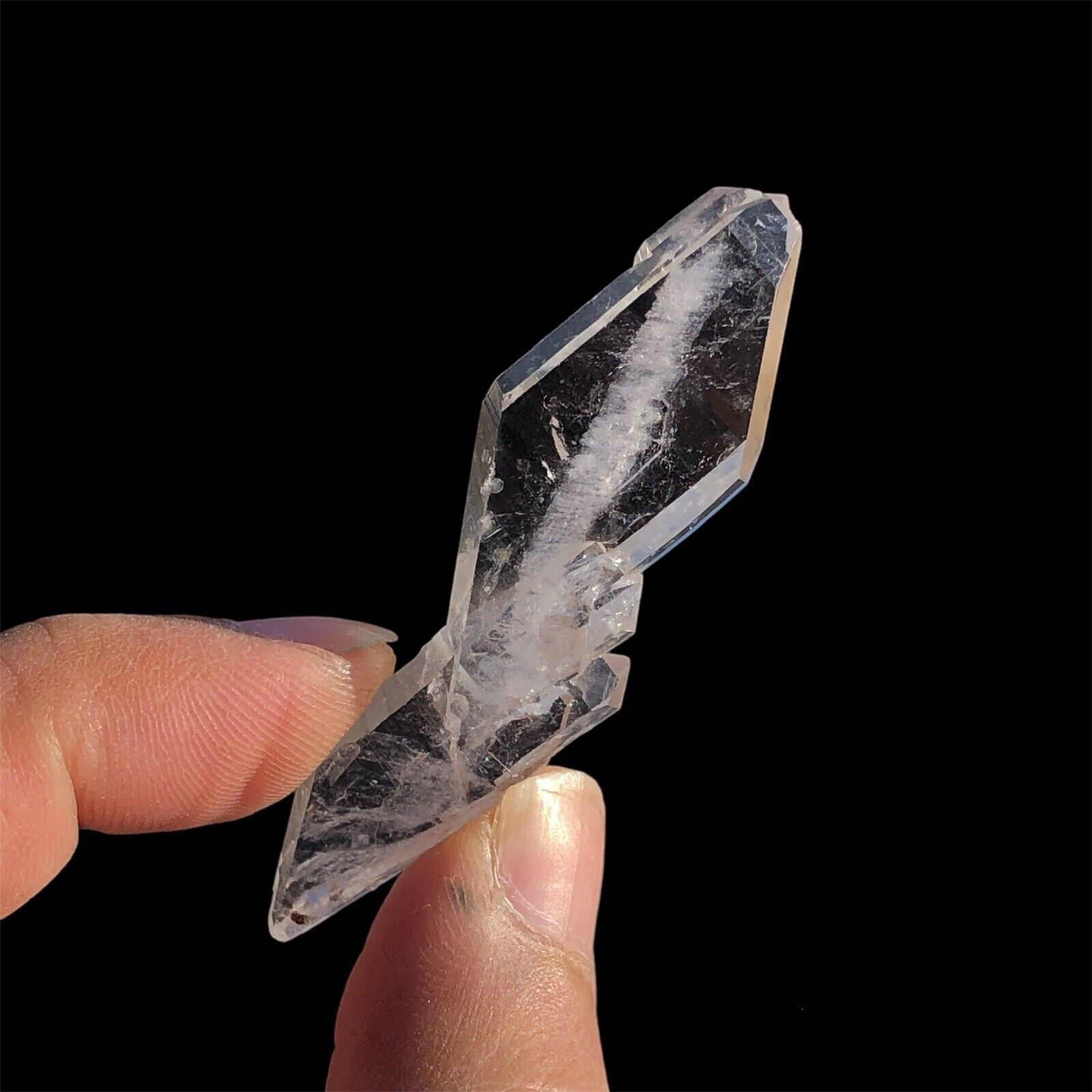10 Gram, Faden Qartz Crystal, Doubly Terminated