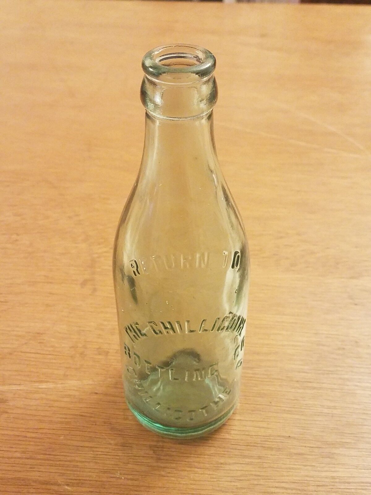 Vintage Bottle Antique Chillicothe Bottling Co. OHIO Heavy NM/Mint RARE 1930s