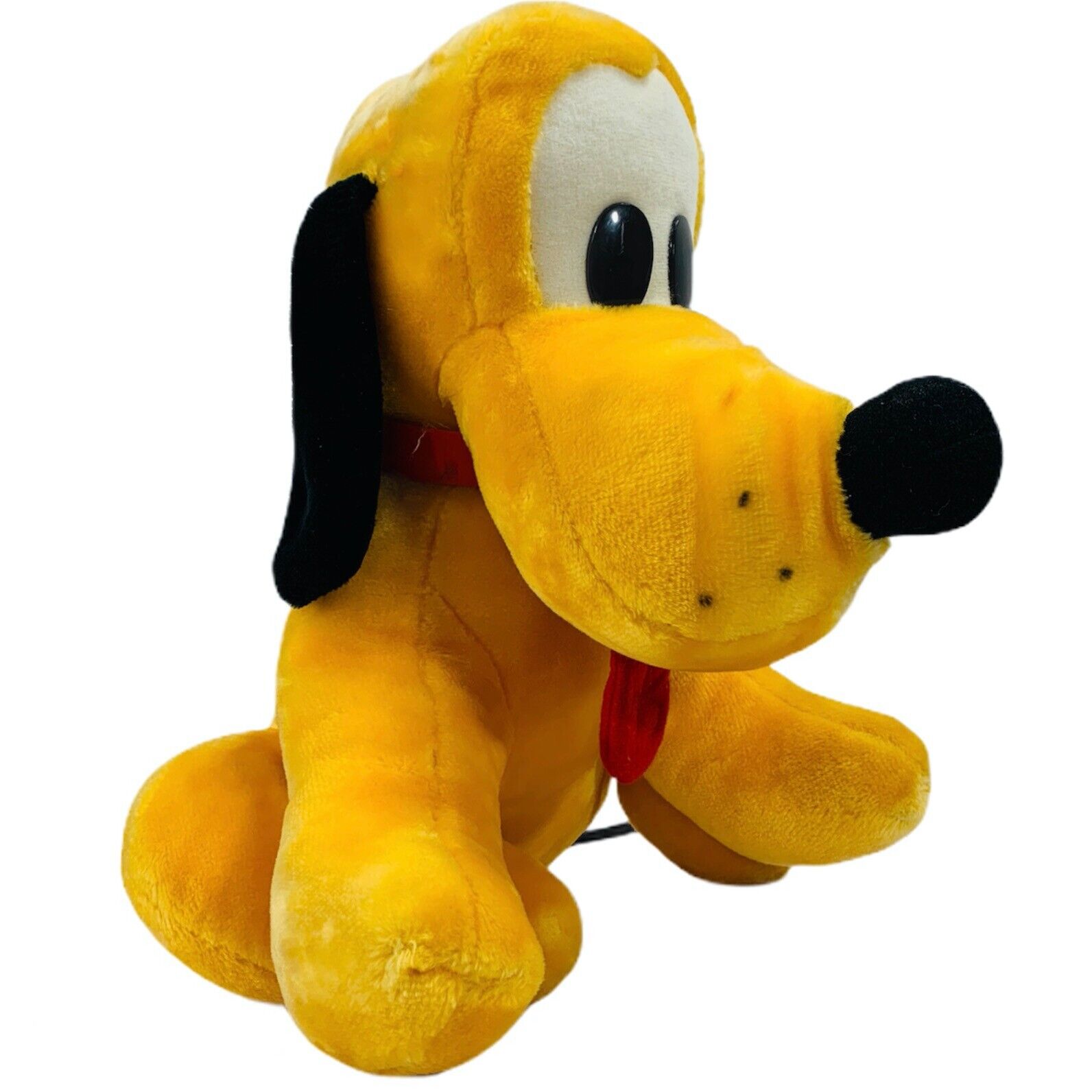 Vintage Pluto Sitting Plush Dog Disneyland 14\