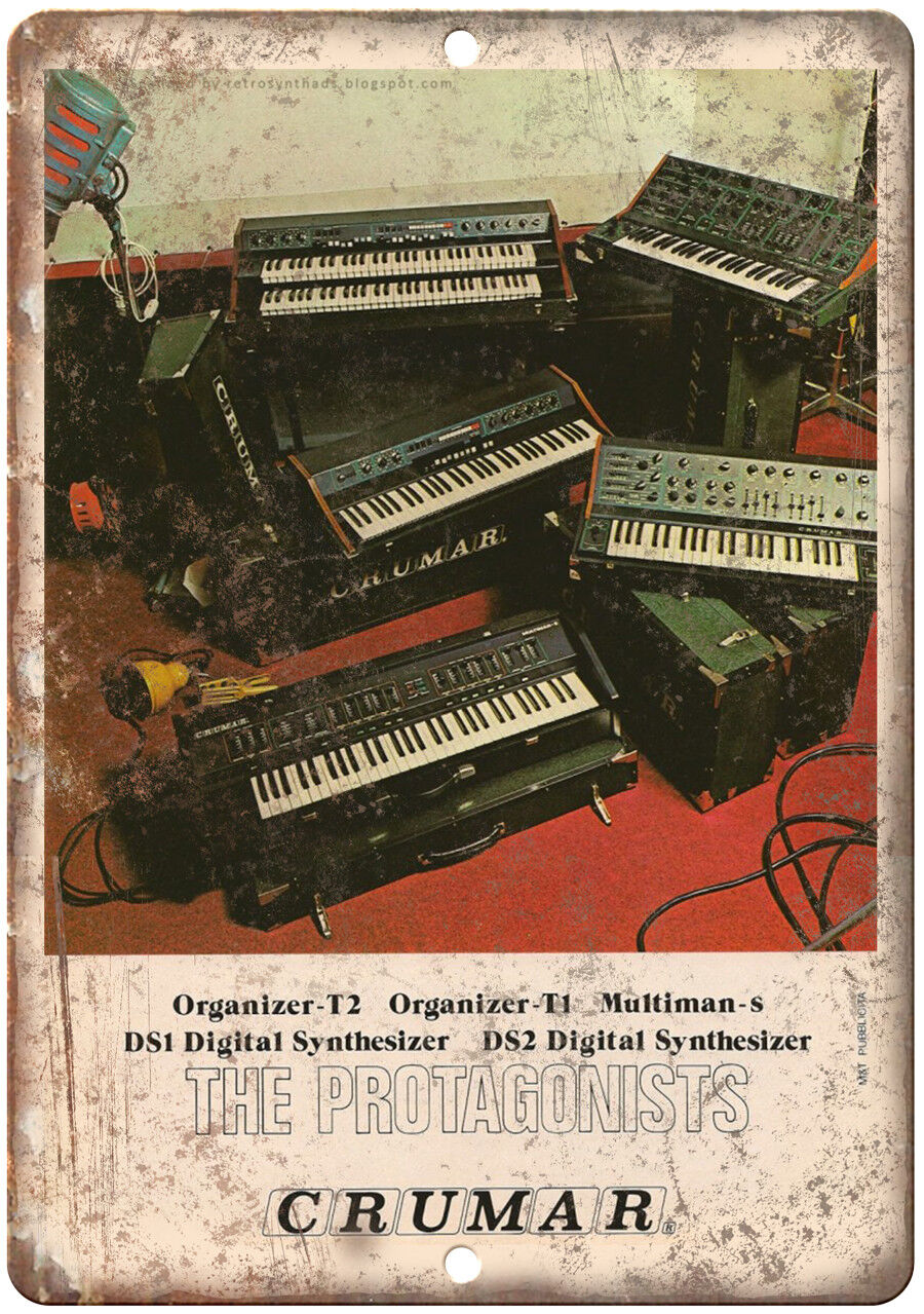 CRUMAR Protagonist DS2 Digital Synthesizer 12\