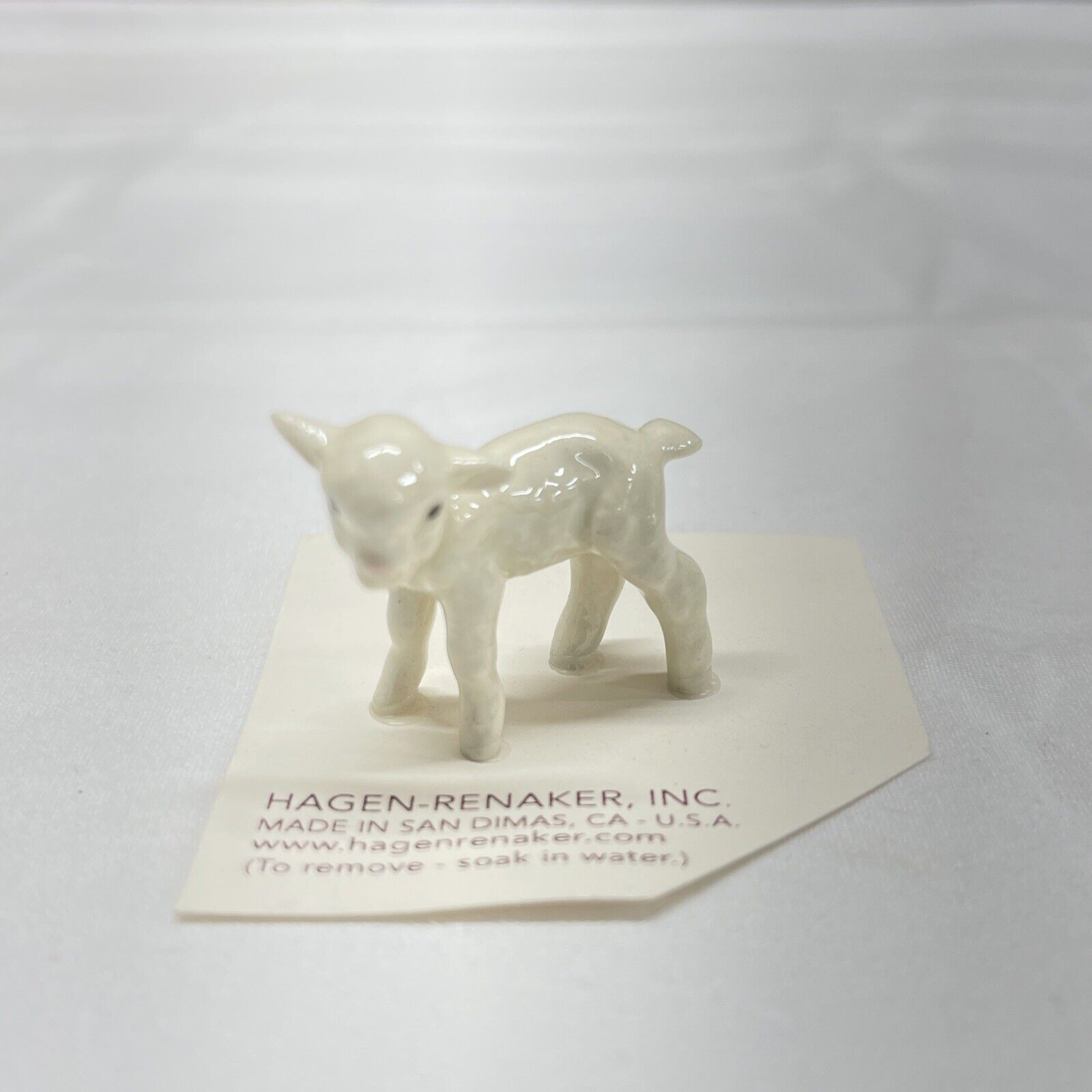 Hagen Renaker “Lamb” Ceramic Figurine Item #00276