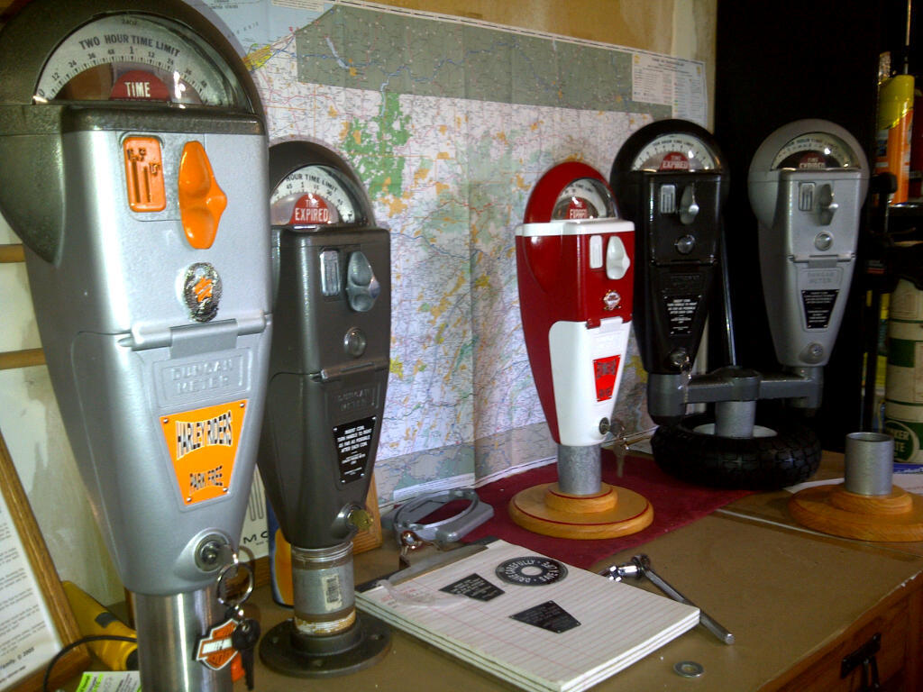CUSTOM BUILT DUNCAN MILLER  60s PARKING METER JUST FOR YOU GAS OIL FORD CHEVY GM