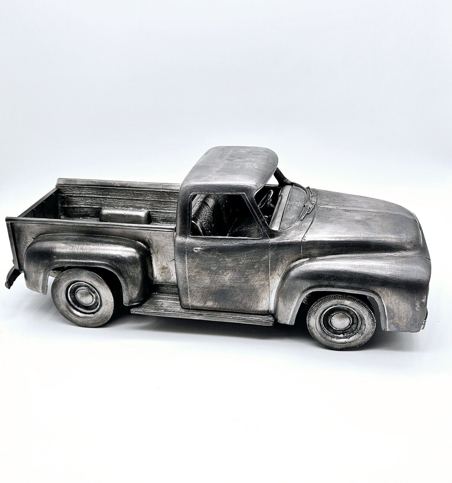 Michael Ricker Ford Pickup Truck Big Mike Pewter Figurine 17\
