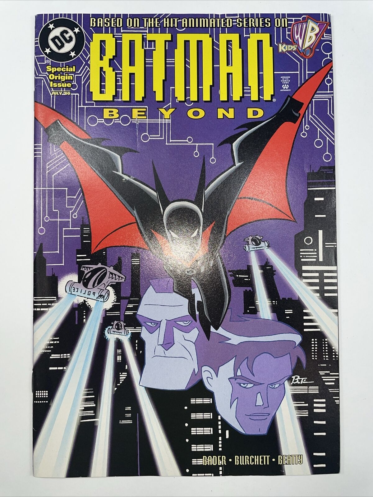 BATMAN BEYOND #1 Special Origin Issue 'Third Print' 2000 - *Rare( Movie Soon)
