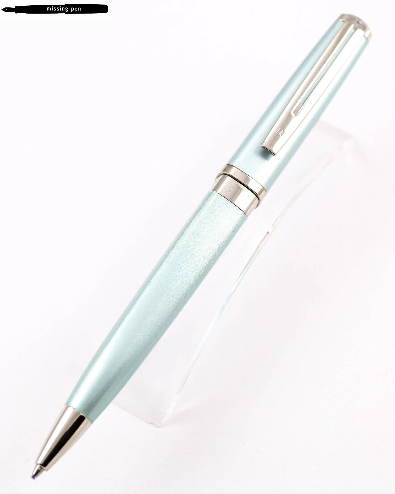 Rare Waterman Exception Slim Twist Mechanism Ballpoint Pen in Celadon S.C. 