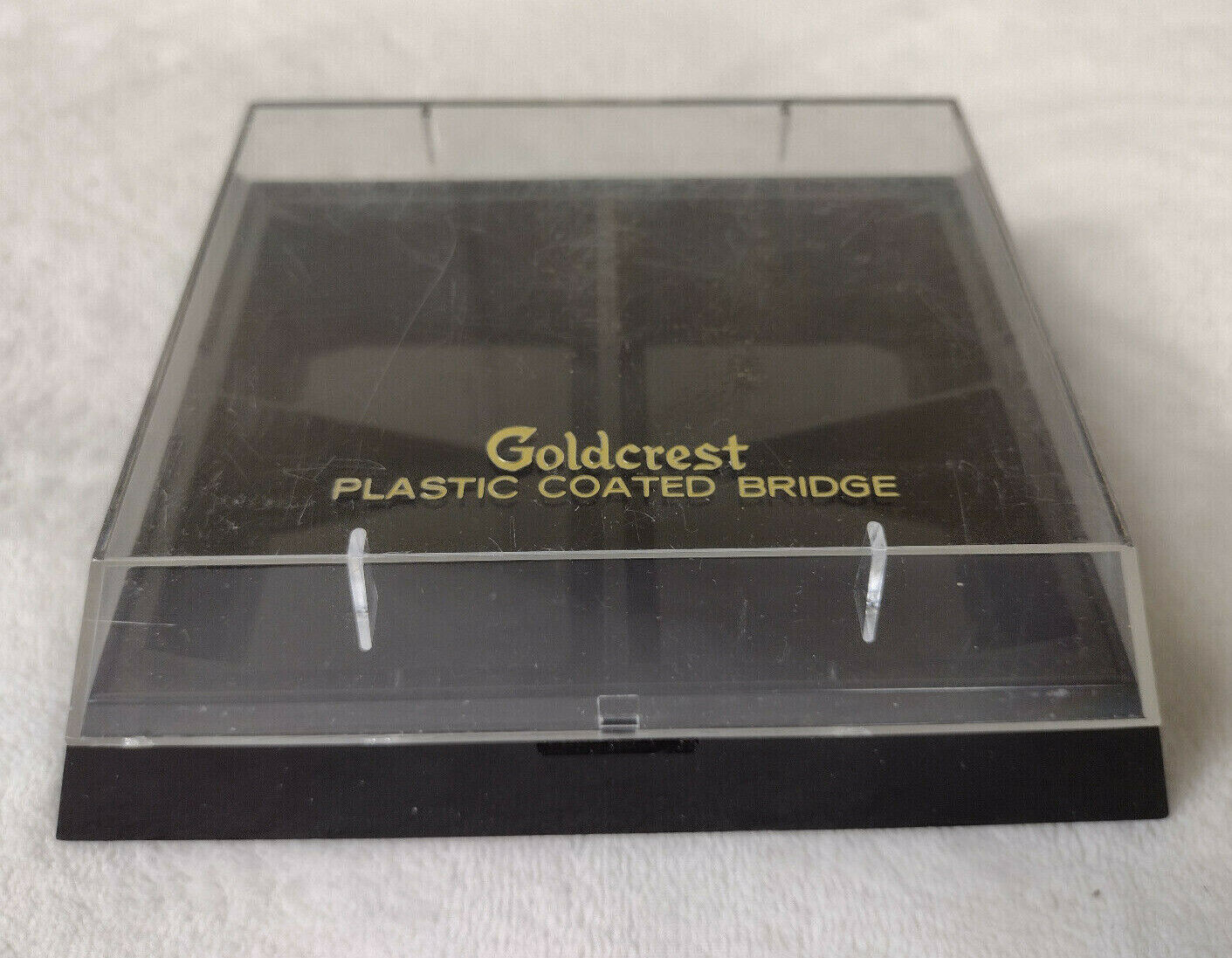 Vintage Goldcrest Playng Card Replacement Case Empty Box Double Deck